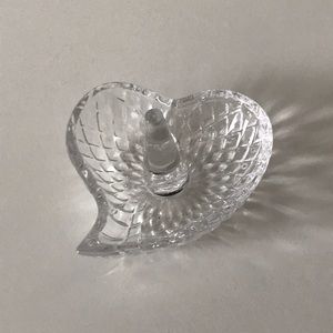 Glass Heart Ringholder